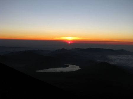 長男と富士山　11/07/15～16　その①