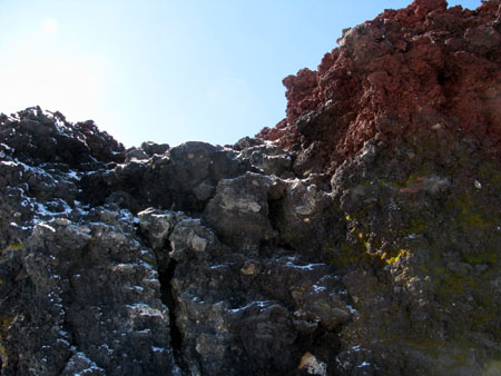 初冠雪の富士山＆お鉢巡り (単独日帰り)　11/09/24