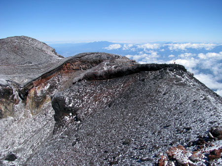 初冠雪の富士山＆お鉢巡り (単独日帰り)　11/09/24