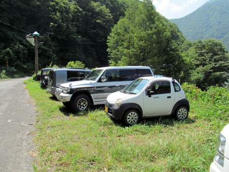 リハビリ廃道 鳥小屋尾根(茶臼岳)　13/08/15～16