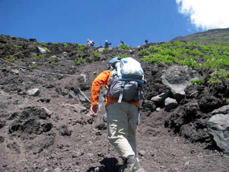 長男と富士山　11/07/15～16　その①