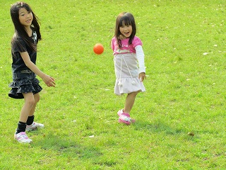 今日は公園で遊んできました。