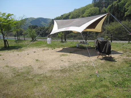 2015.04.25～26 江の川カヌー公園さくぎキャンプ場