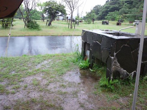 雨の中からおはようございます。