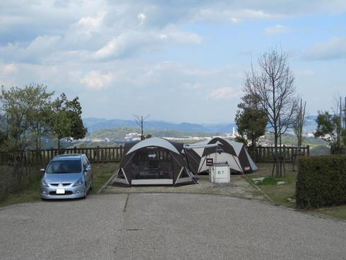 4月キャンプレポ　in　びんご運動公園オートキャンプ場