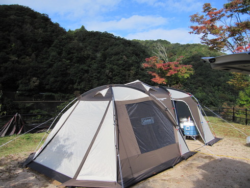 10月キャンプレポ in 江の川カヌー公園さくぎ　その3