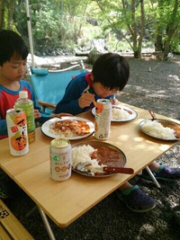 根熊山荘キャンプ場②久しぶりなのんびりファミキャン。