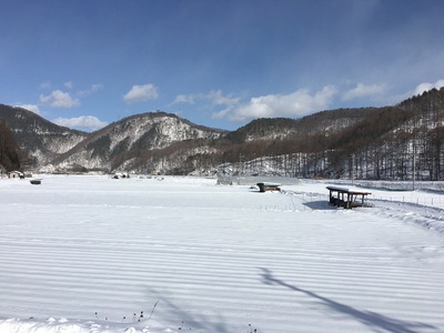 わかさぎ釣りキャンプＩＮ　松原湖　2016.1.23.24