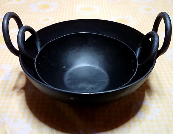 インド鍋の蓋