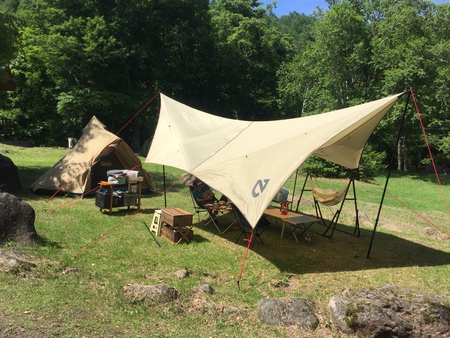 2018年のキャンプ