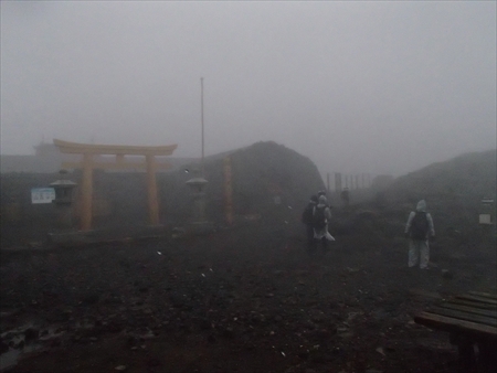 夢の中悪天候⁈夜登山…富士山御殿場口 20180816