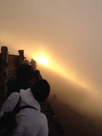 富士山登山　＊山小屋～下山　編　＊