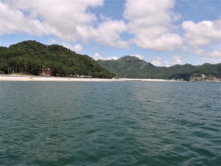 根浜海岸セーリング