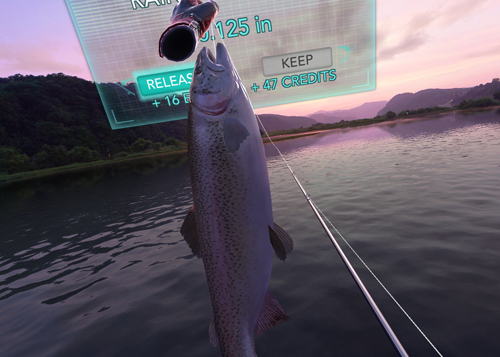 Real VR Fishing