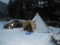 雪中キャンプの予定・・・