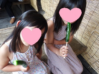 御座白浜で海水浴(その②)。