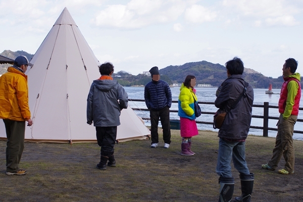 船折キャンプ場でメバル釣りキャンプ♪