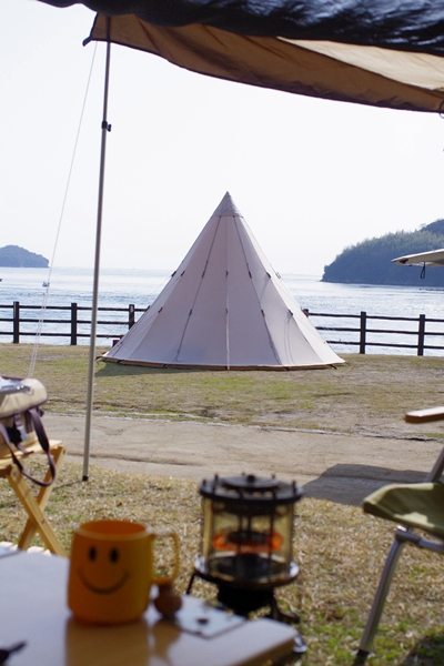 船折キャンプ場でメバル釣りキャンプ♪