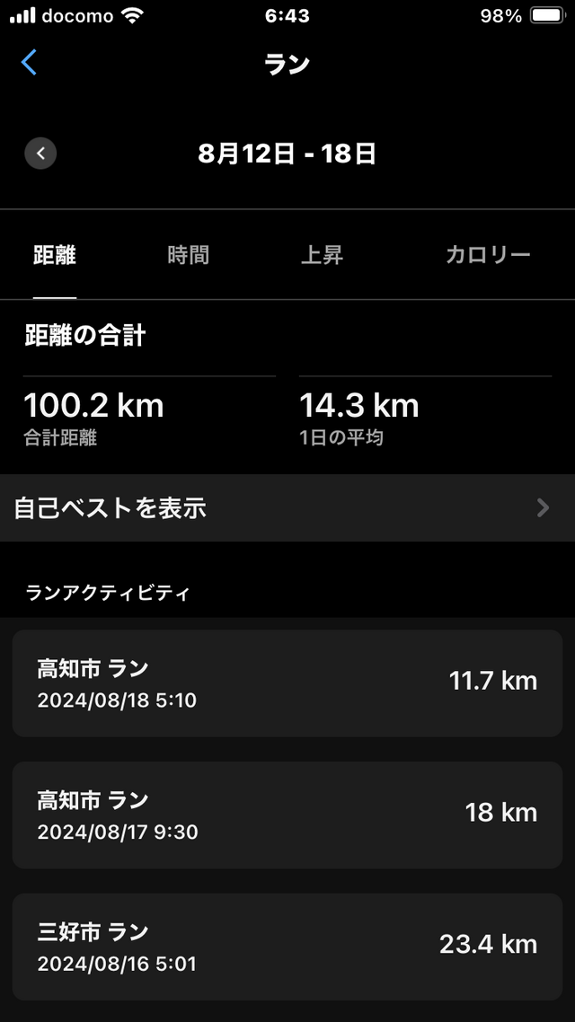 お盆100k