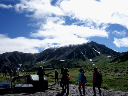 夏の北ア縦走 ～室堂から上高地まで-1