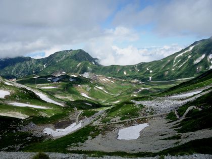 夏の北ア縦走 ～室堂から上高地まで-1