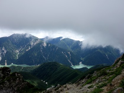 夏の北ア縦走 ～室堂から上高地まで-1