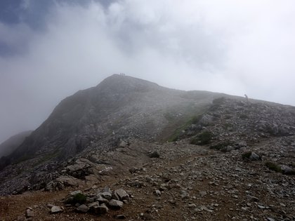 夏の北ア縦走 ～室堂から上高地まで-2