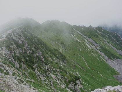 夏の北ア縦走 ～室堂から上高地まで-2