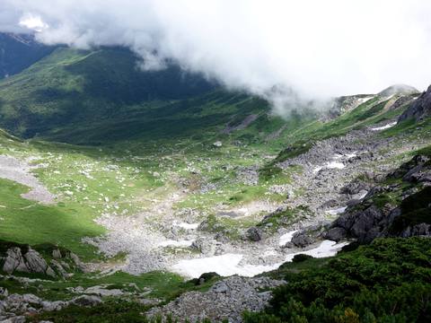 夏の北ア縦走 ～室堂から上高地まで-2