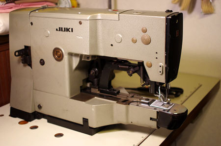 JUKI LK-980 閂止めミシン　が来た！