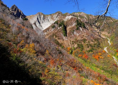 笑顔の少女 雨飾山