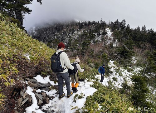 雪山へ ! ハチロク山岳部