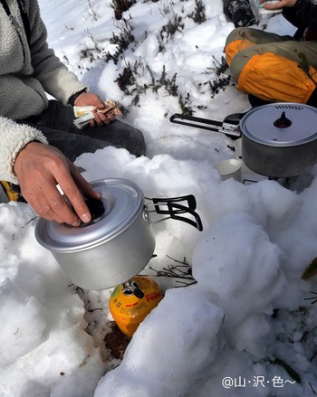 雪山へ ! ハチロク山岳部