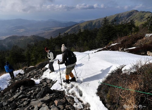 雪山へ ! ハチロク山岳部