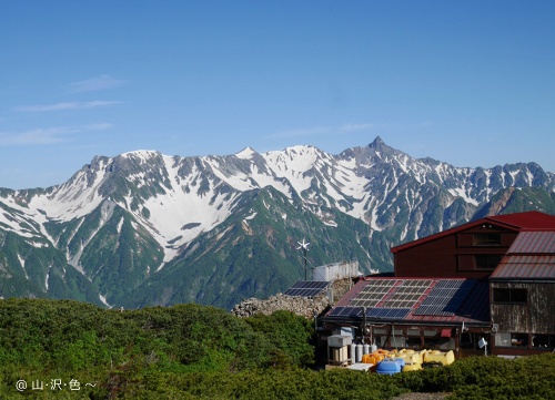 北アルプス 蝶ヶ岳～常念岳