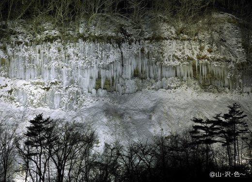 2015 白川の氷柱群