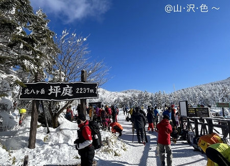 北八ヶ岳 縞枯山