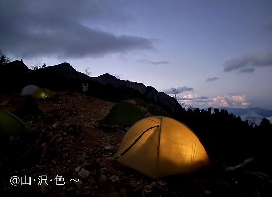 2024 北アルプス 鹿島槍ヶ岳