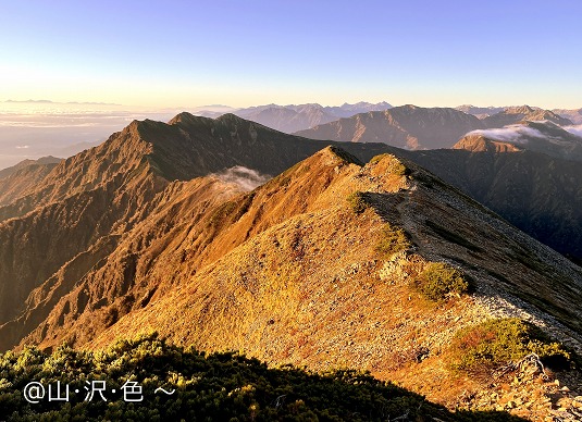 2024 北アルプス 鹿島槍ヶ岳