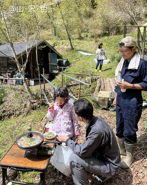 こごみ採り＆里山キャンプ