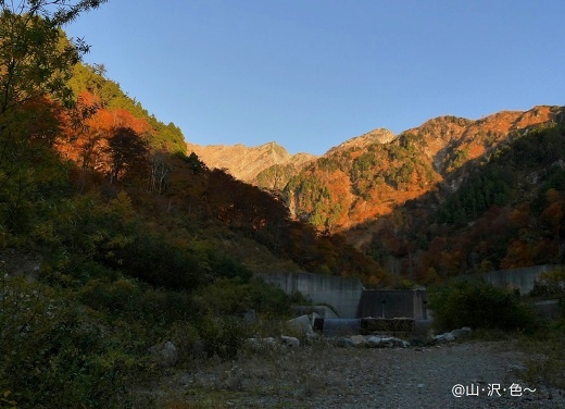 北アルプス 鹿島槍ヶ岳 赤岩尾根