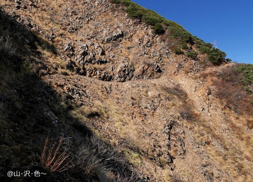 北アルプス 鹿島槍ヶ岳 赤岩尾根