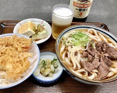 上田駅前 肉うどん 中村屋 2021/09/30 19:36:09