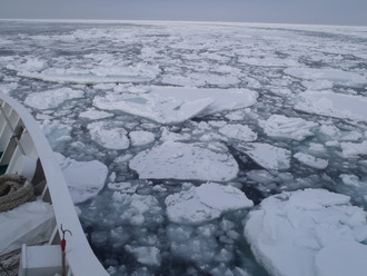 流氷って二階建て住宅くらいのが流れてくるんだと思ってた