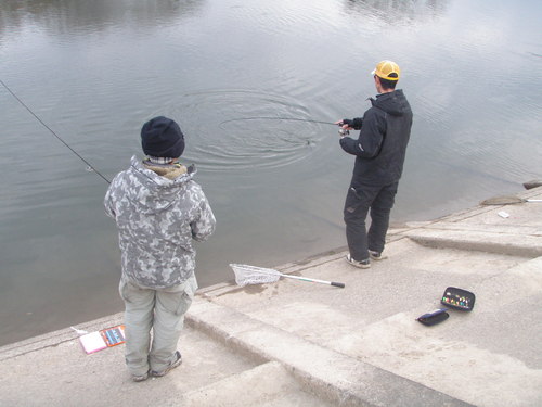 「北方ます釣り場」　新春初釣行！　その１