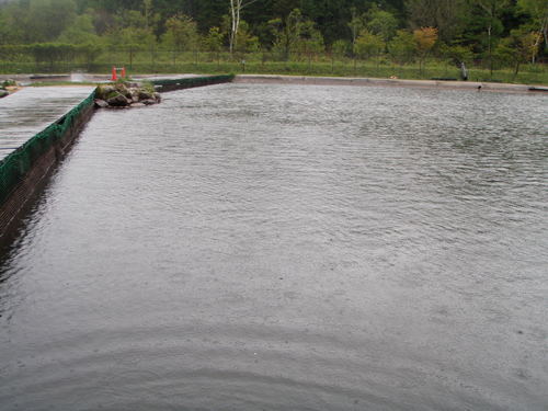 「平谷湖FS」　雨のち曇りのち晴れ