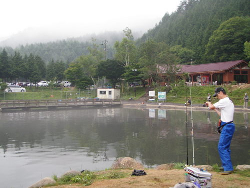 久しぶり！ in 「平谷湖FS」釣行　その１　