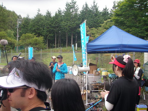 チャリティー釣り教室in平谷湖フィッシングスポット　　その２