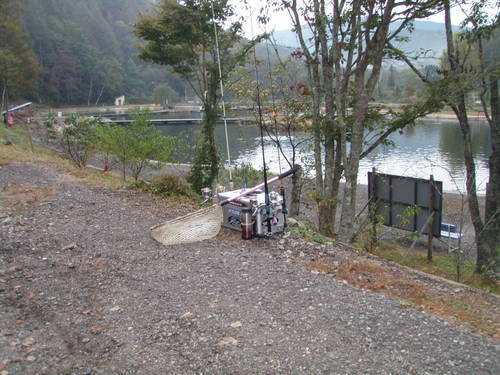 ドットコム２日後釣行　in  「平谷湖FS」　その１