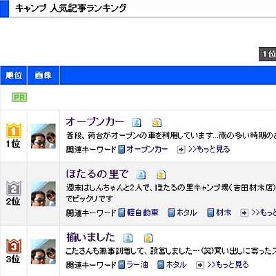 にほんブログ村 キャンプ 人気記事ランキング